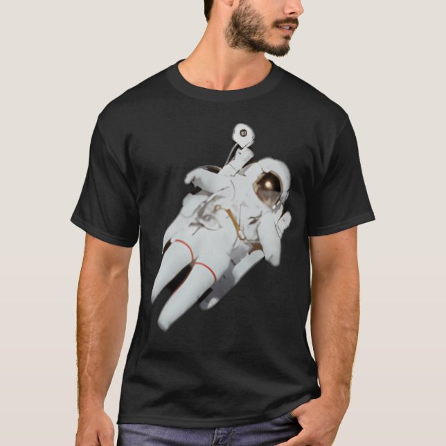 Camiseta Astronauta En El Gran Espacio (Anverso)