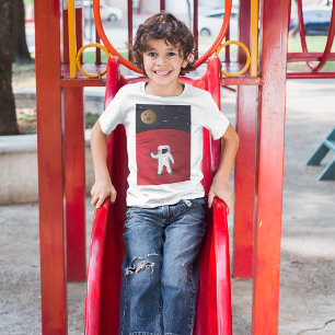Camiseta Astronauta en el planeta rojo del Explorador espac