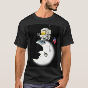 Camiseta Astronauta en la luna
