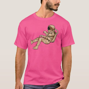 Camiseta Astronauta épica en el espacio