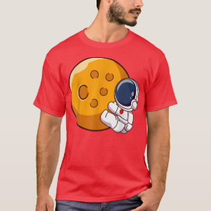 Camiseta Astronauta Espacial Ateniéndose A La Astronomía Gr