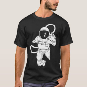 Camiseta Astronauta espacial de época