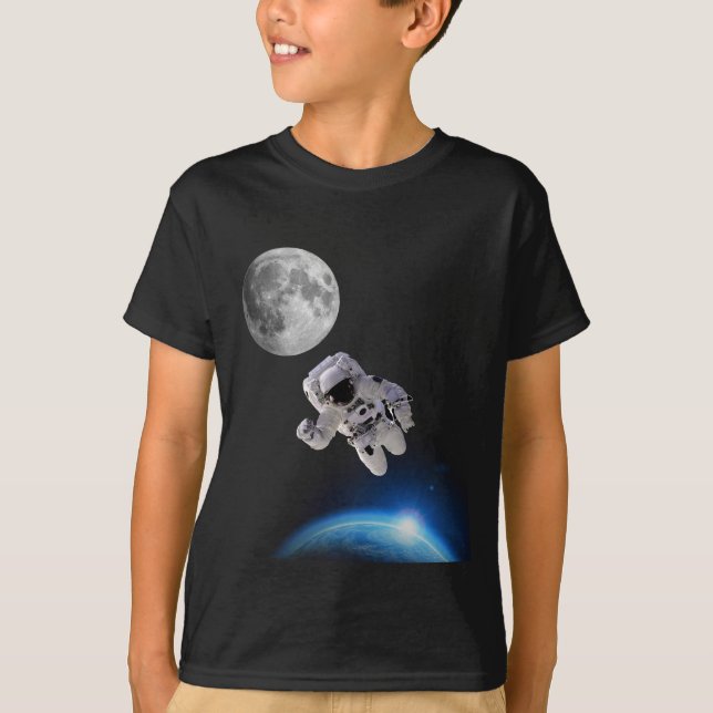 Camiseta Astronauta espacial de un niño (Anverso)