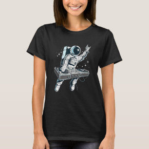 Camiseta Astronauta espacial Dj Disk Jockey Dancing Graphic