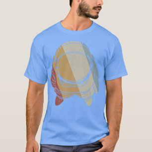 Camiseta Astronauta espacial estilo retro vintage