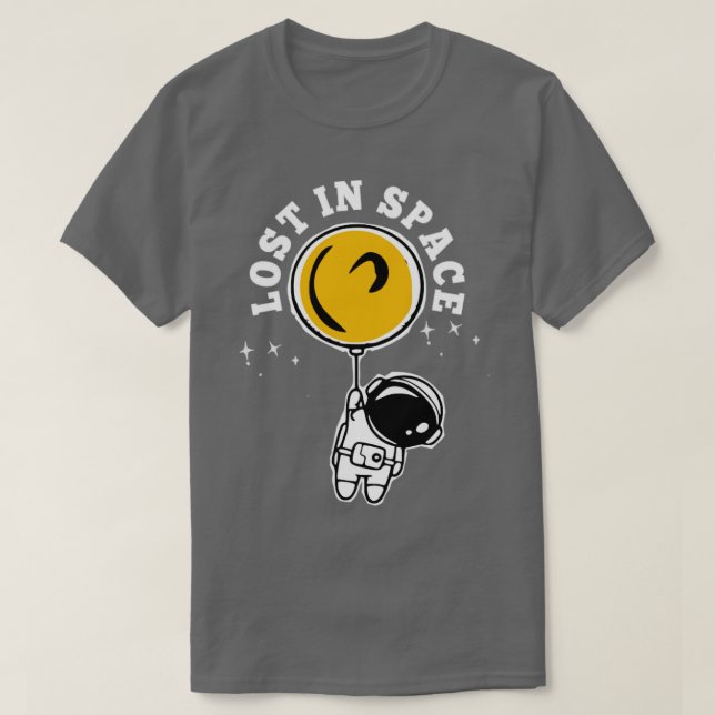 Camiseta Astronauta espacial Guay 1 perdido (Diseño del anverso)