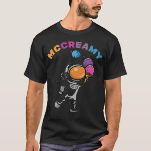 Camiseta Astronauta espacial Mccreamy Funny Youtuber Ngmrfr