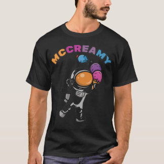 Camiseta Astronauta espacial Mccreamy Funny Youtuber Ngmrfr