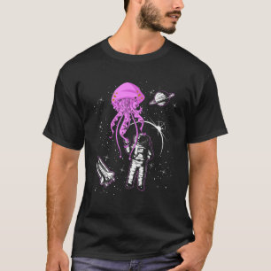 Camiseta Astronauta espacial Regalo Idea Océano Jellyfish