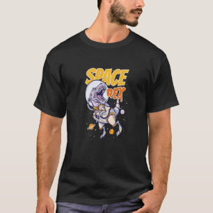 Camiseta Astronauta espacial Rex Dinosaurios Espacio Niños