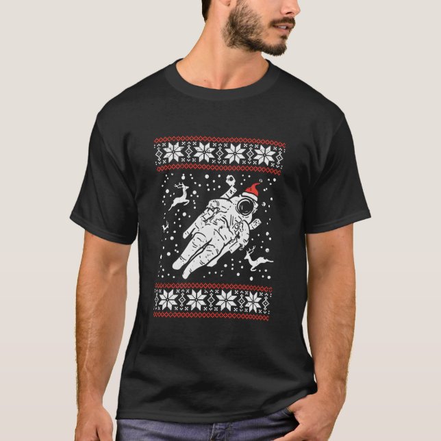 Camiseta Astronauta Espacio Feo (Anverso)