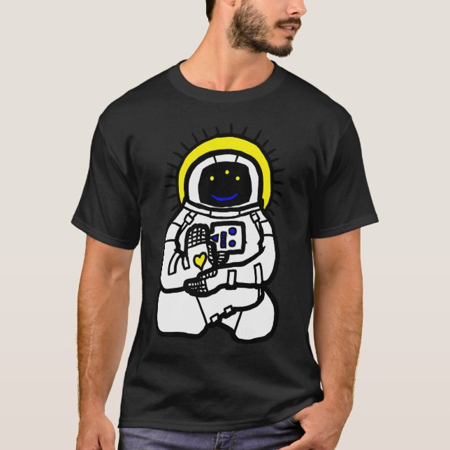 Camiseta Astronauta espiritual (Anverso)