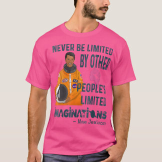 Camiseta Astronauta estadounidense de mujer negra Mae Jemis