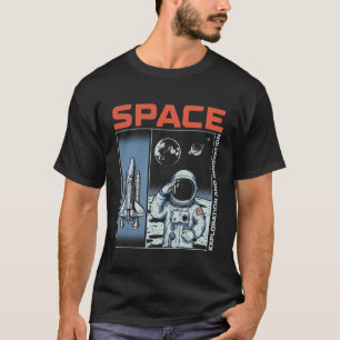 Camiseta Astronauta Exploración e Innovación del Espacio Ex