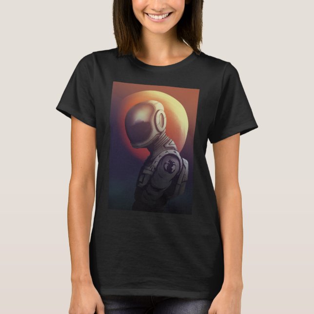 Camiseta Astronauta femenina (Anverso)