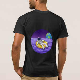 Camiseta Astronauta flotando en el espacio - Gracioso astro
