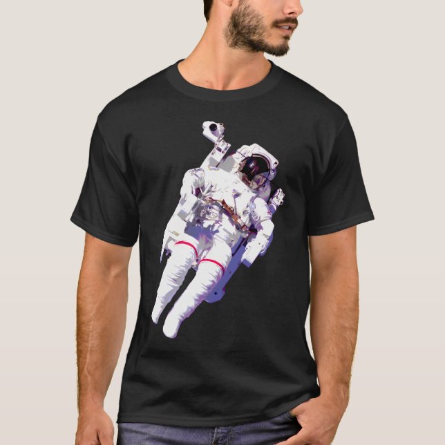 Camiseta Astronauta flotante (Anverso)