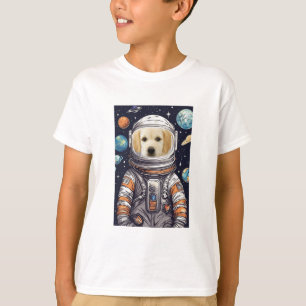 Camiseta Astronauta fotográfica personalizado con cara cort