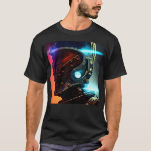 Camiseta Astronauta futurista 4K