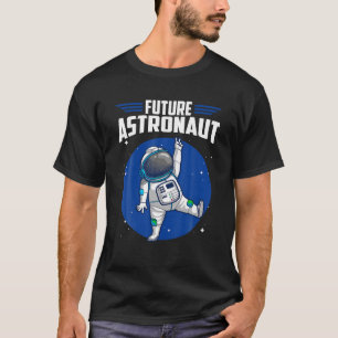Camiseta Astronauta Futuro De Guay Para Niños Chicas Spacem