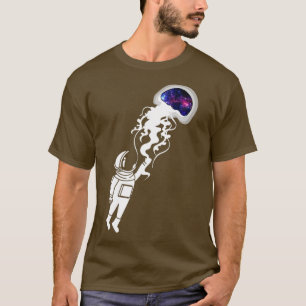 Camiseta Astronauta Galaxy Jelly Fish