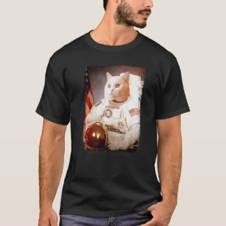 Camiseta Astronauta gato luna misión espacial animal astron