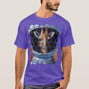 Camiseta Astronauta Giraffe T-Shirt