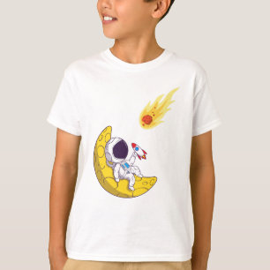 Camiseta astronauta gracioso