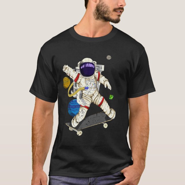Camiseta Astronauta Guay Planets (Anverso)