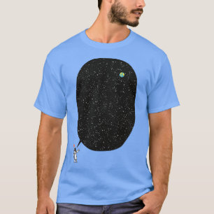 Camiseta Astronauta hablando del Cosmos Infinito por Tob