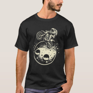 Camiseta Astronauta haciendo un caballito en Marte
