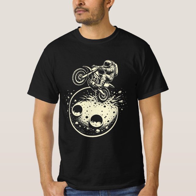 Camiseta Astronauta haciendo una caballito en Marte (Anverso)