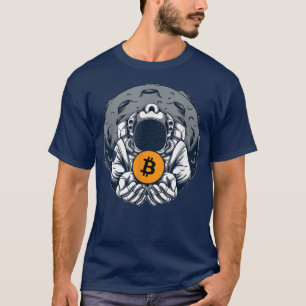 Camiseta Astronauta Hodling Bitcoin Crypto Investor Gift
