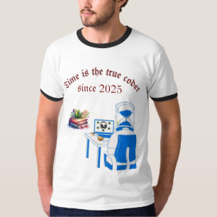 Camiseta Astronauta Hourglass Head - Funny Space Gamer Codi