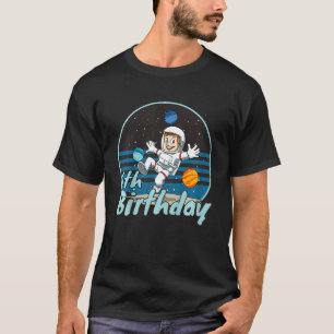 Camiseta Astronauta infantil 6to cumpleaños espacio niños F