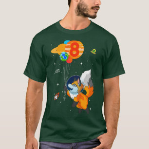 Camiseta Astronauta infantil 8 Aniversario del disfraz de a