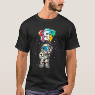 Camiseta Astronauta Infantil Del Espacio Ultraterrestre 5 A