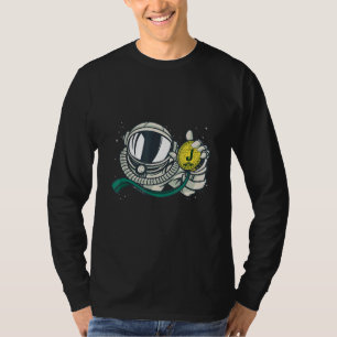 Camiseta Astronauta Jade Holder Diamond Hands For Jade