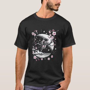 Camiseta Astronauta Kawaii Espacio Ultraterrestre Japonés S
