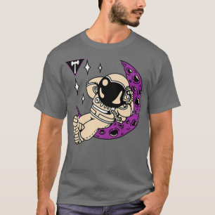 Camiseta Astronauta lesbiana LGBTQ Guay Spaceman Moon Pride