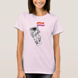 Camiseta Astronauta lesbiana Orgullo T-Shirt