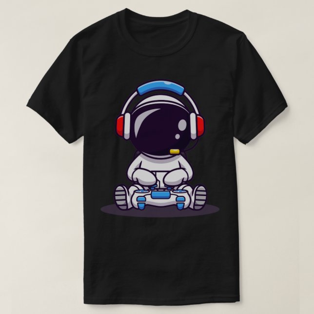 Camiseta Astronauta lindo (Diseño del anverso)