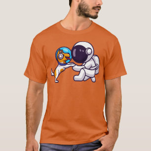 Camiseta Astronauta lindo con Personalizado astronauta de p