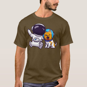 Camiseta Astronauta lindo con Personalizado astronauta de p