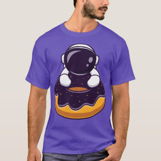 Camiseta Astronauta lindo con Personalizado del espacio de 