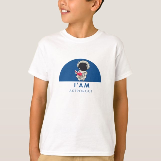 Camiseta Astronauta Luna • Gráfica Explorador Espa (Anverso)