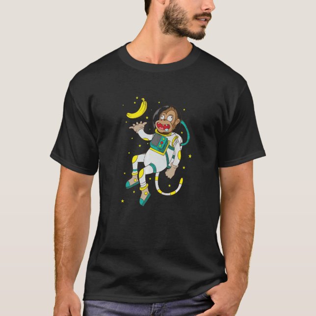 Camiseta Astronauta Monkey Monkeynout (Anverso)