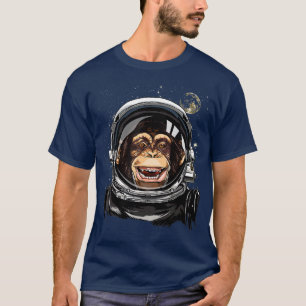 Camiseta Astronauta Mono Astronauta Exploración espacial As