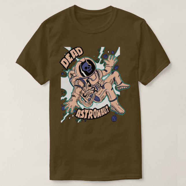 Camiseta Astronauta muerto de Tobe Fonseca (Diseño del anverso)