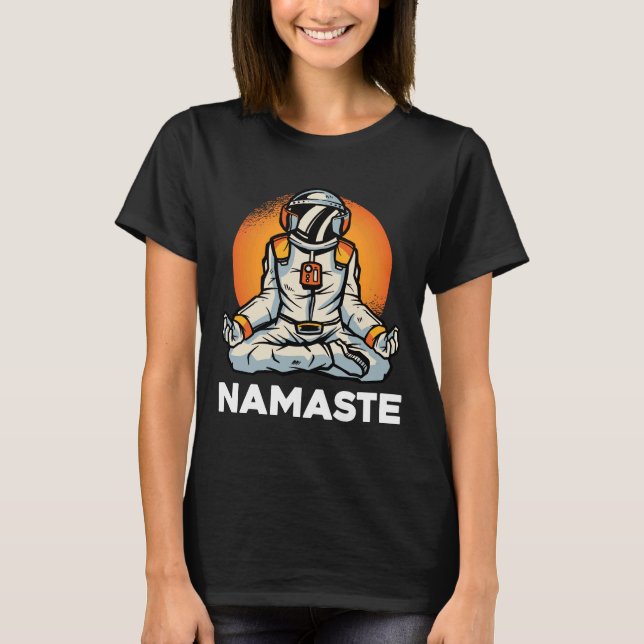 Camiseta Astronauta Namaste (Anverso)